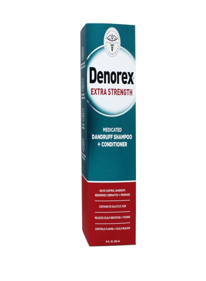 Denorex Extra Strength Dandruff Shampoo + Conditioner 10 oz (Pack Of 6) - Image 2