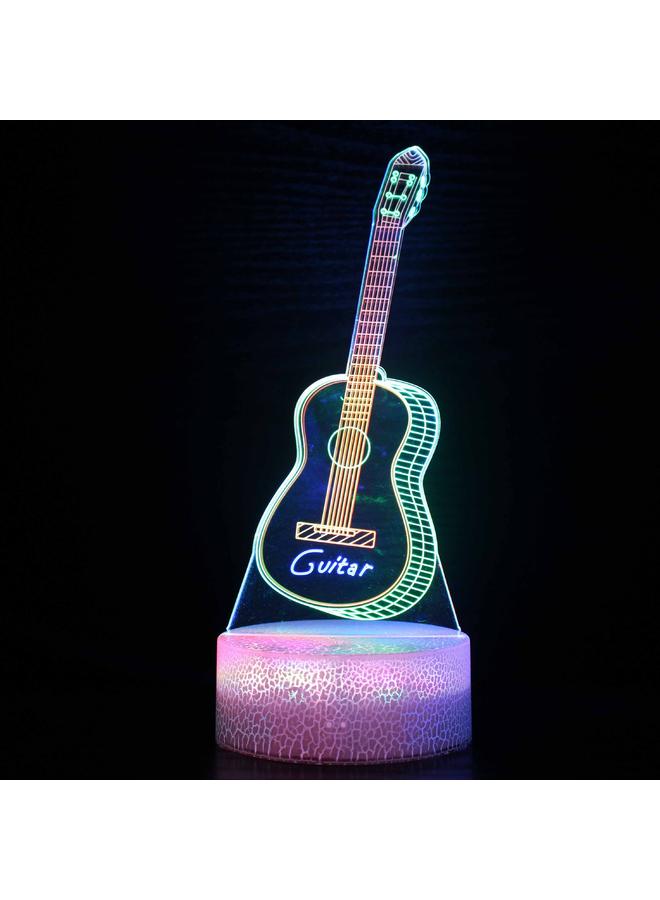 الأزرق جي دبليو سلسلة الموسيقى سطح المكتب الرياضي الجوي مصباح الغلاف الجوي قابس USB يعمل باللمس ضوء الليل الملون rgb مصباح الطاولة الصغير - Image 1