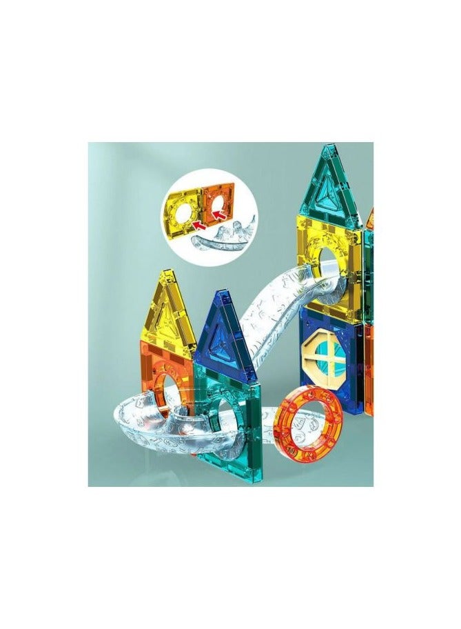 Magnetic Building Set for Kids - 42pcs Magnet Blocks Toys Learning Educational  - Image 3