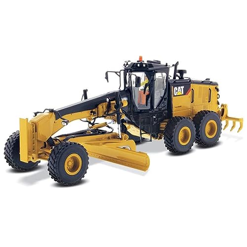 Diecast Masters 1:50 Scale Caterpillar 14M3 Motor Grader | High Line Series Cat Trucks & Construction Equipment Model 85545 - Image 1