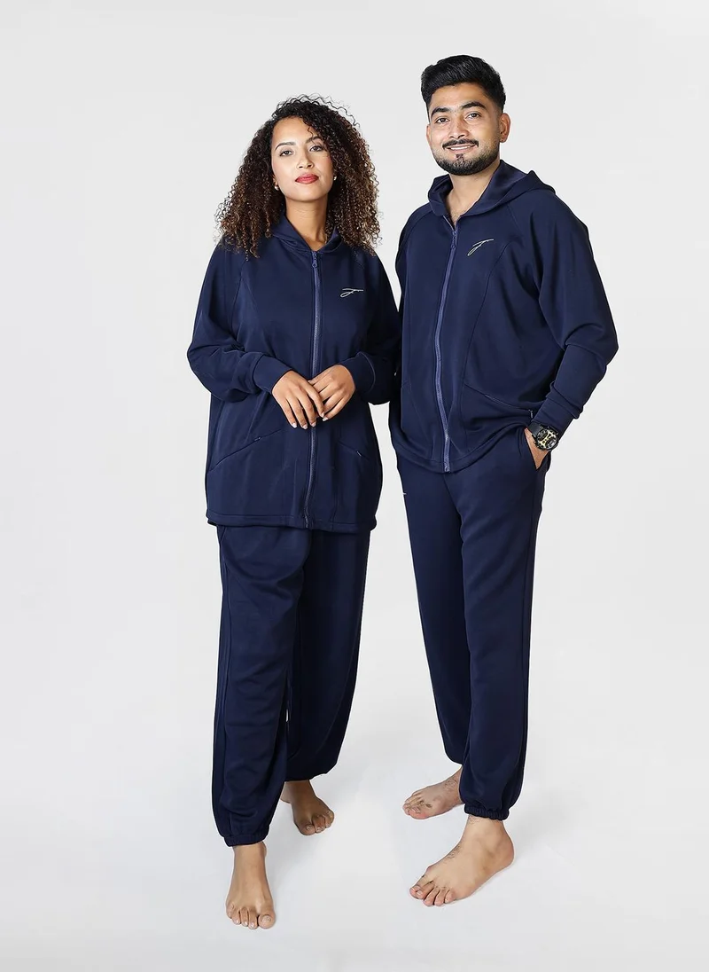 Jimmy Le Bond Oversized lounge wear set of Zipper Jacket and Joqqer