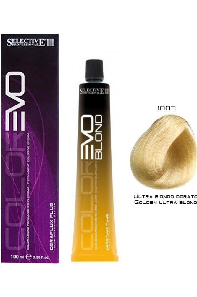 Selective Professional Colorevo 1003 Golden Ultra Blond 100ml - Image 1