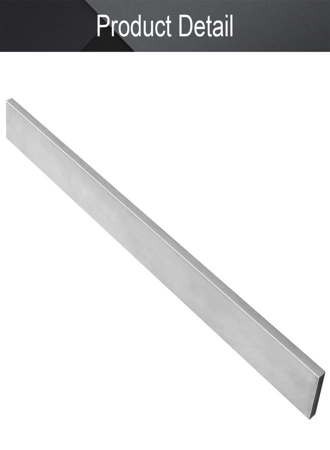 اتول مارت بتة أداة مخرطة Utoolmart HSS مقاس 6 مم × 25 مم × 300 مم، قطع أداة تحويل مخرطة مربعة من الفولاذ عالي السرعة، قطع مطحنة مستطيلة الشكل - Image 4