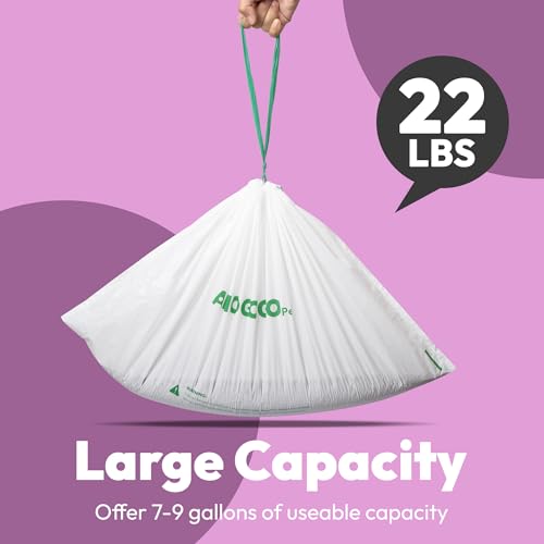 AMOGOGOPET 50 Pack Litter Bags, Compatible with Neakasa M1 & wozhio & Open-X Open-Top Self-Cleaning Cat Litter Box, Replaced Waste Bags, Litter Box Liner, 27" x 13" - Image 3