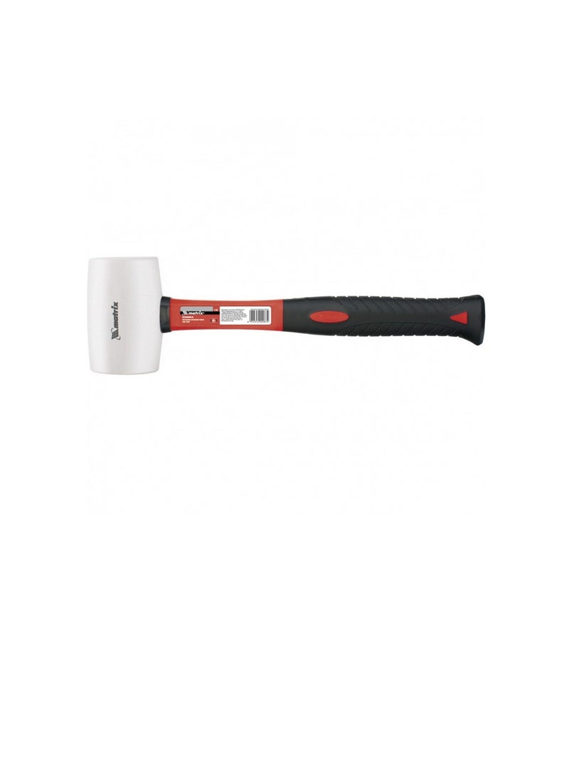 Matrix 680g Rubber Hammer Mallet With Fiberglass Handle - Image 1