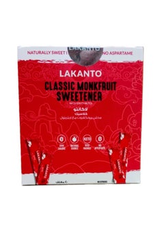 Lakanto Monkfruit Classic Sweetener Sticks 40 sticks,