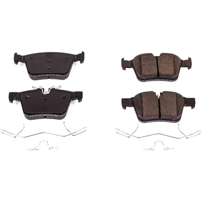 rayihni Power Stop 171821 Z17 Rear Ceramic Brake Pads With Hardware - Image 2