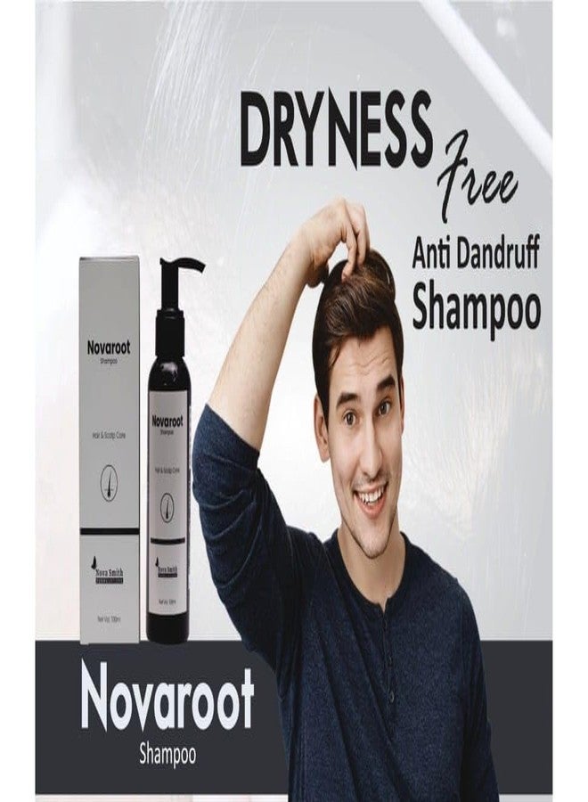 Novaroot Shampoo for anti dandruff & Hairfall - 100ml | Professional shampoo for Strengthening and Repairing Hair, With Protein & Omega-9, For Men & Women (Pack 2) - Image 4