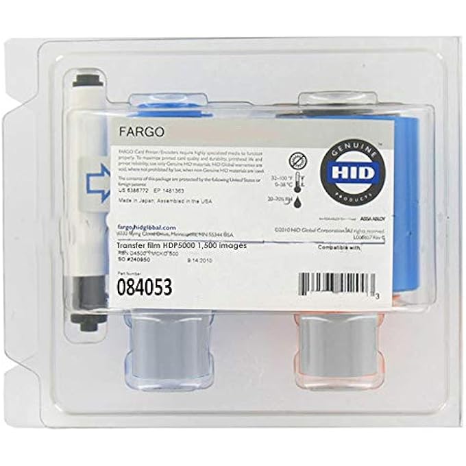 Fargo GENUINE TRANSFER FILM FOR HDP 5000 PRINTER 84053 - Image 1