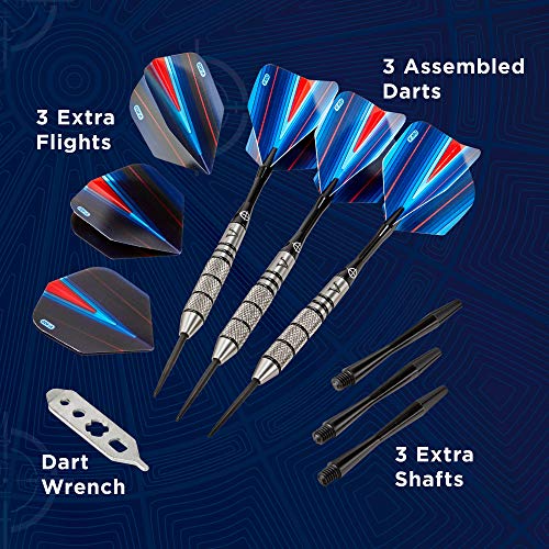 Viper by GLD Products unisex adult Black Ring Barrel darts, Black, 21 grams US - Image 3