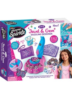 Cra-Z-Art Cra-Z-Art Shimmer ’n Sparkle Jewel & Gem Dazzling Designer  - Image 1