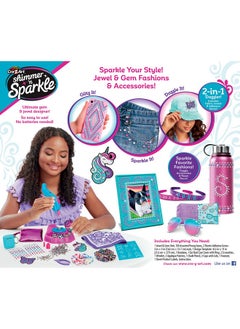 Cra-Z-Art Cra-Z-Art Shimmer ’n Sparkle Jewel & Gem Dazzling Designer  - Image 2
