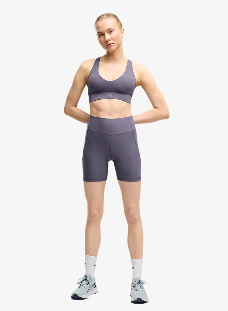 Puma Inky Depths Shapeluxe Mid Support Bra for Women | Best Price UAE