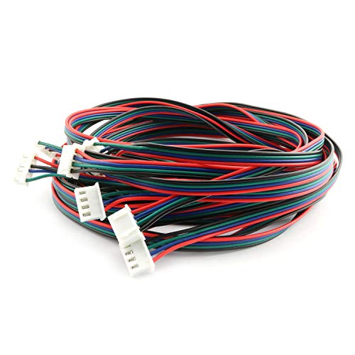 RuiLing 4PCS 1.5M 59 Inch Stepper Motor Cables Lead Wire HX2.54 4 Pin to 6 Pin - Image 2
