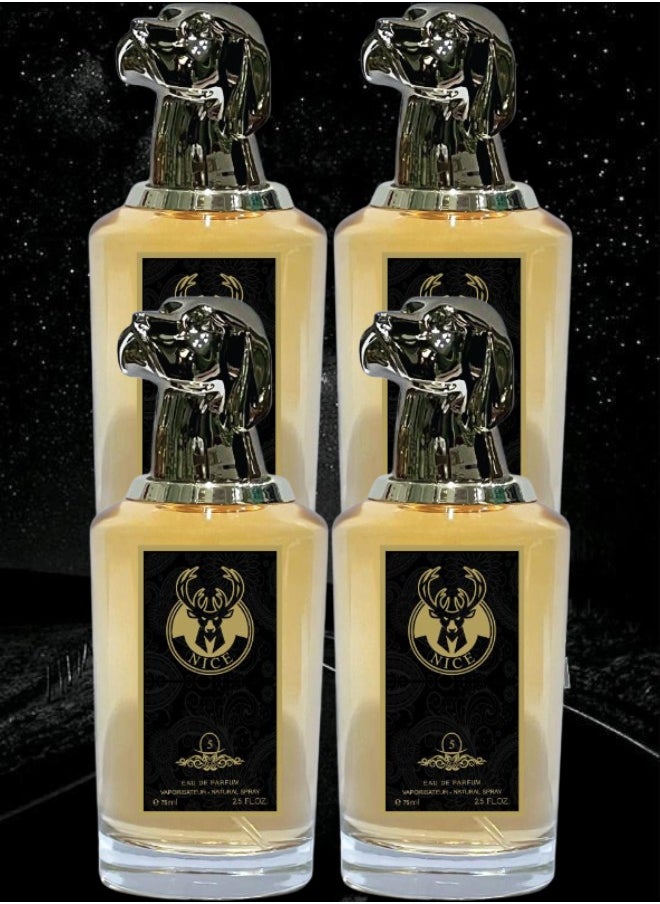 NICE - 4 Pieces Nice Number 5 EDP 75ML - Image 1