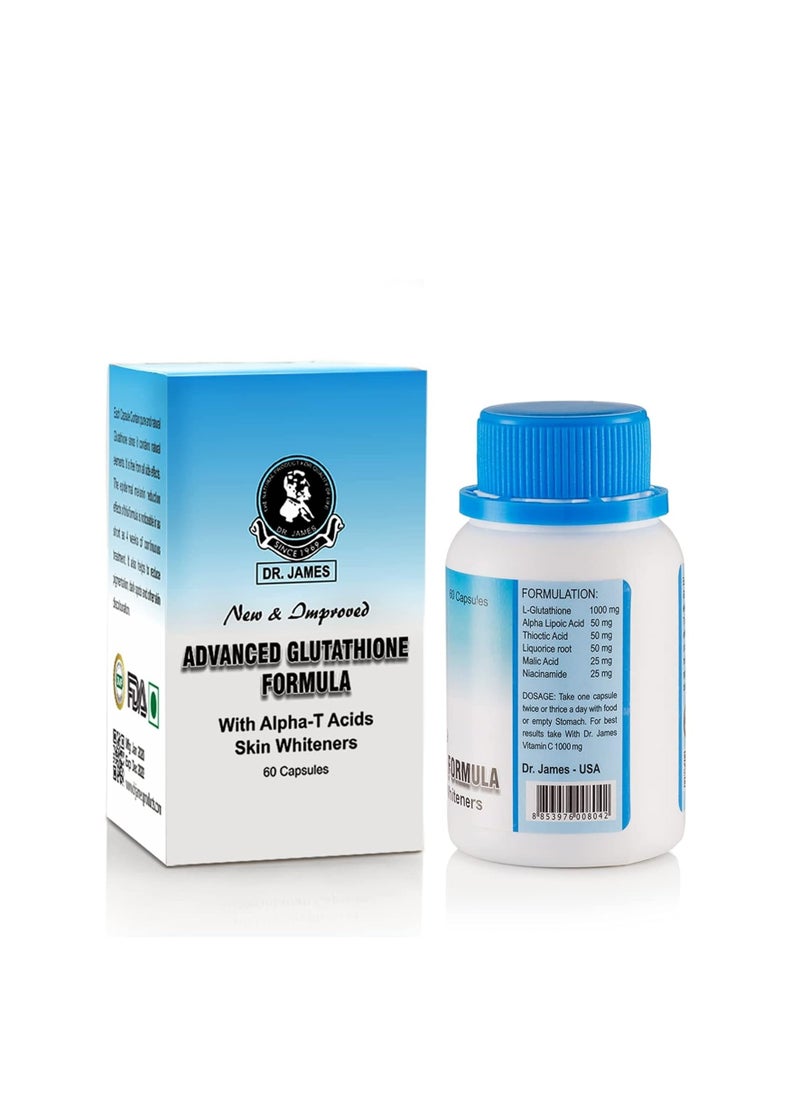 DR. JAMES Dr. James Advanced Glutathione Formula – Powerful Skin Whitening with Alpha-T Acids  - Image 3
