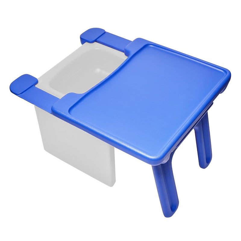 Children's Factory Edutray Kids Desk, Converts Cube Chair to Desk, Space-Saving Toddler Desk Converter, Homeschool & Classroom Study Desk, Safe, Durable & Easy to Clean - Image 1