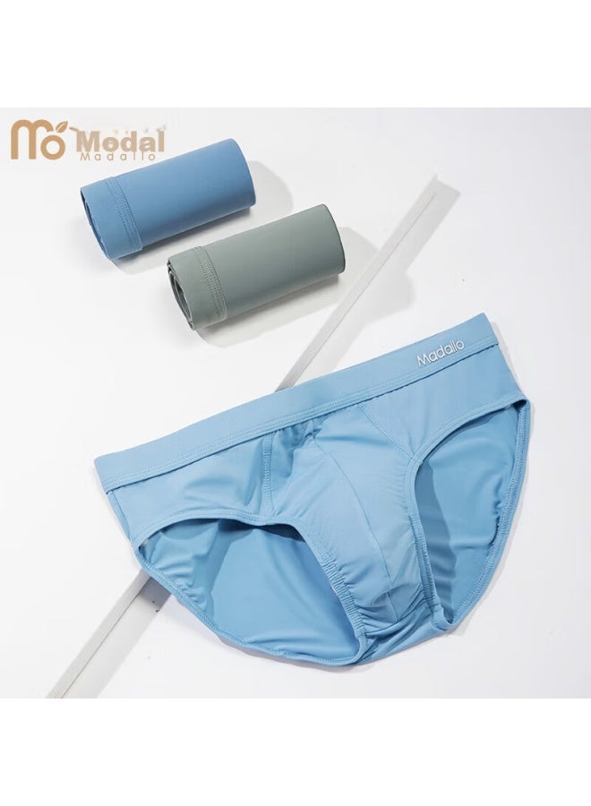 Modal Men's Underwear, Thin Ice Silk Breathable Briefs, 7a Antibacterial Crotch, Loose Shorts, Boxer Briefs, 4 Pieces - Image 5
