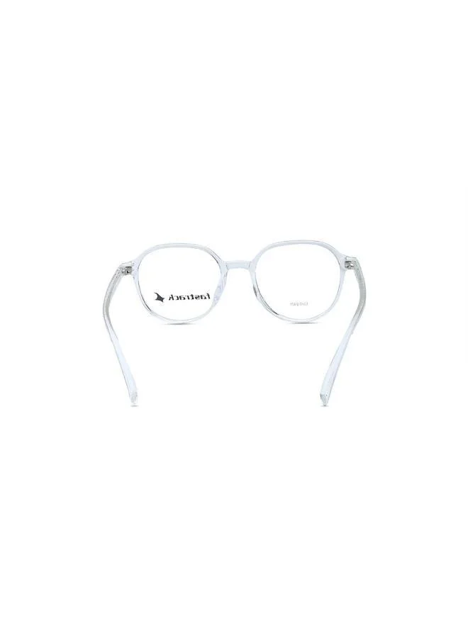فاستراك نظارة بإطار دائري شفاف
