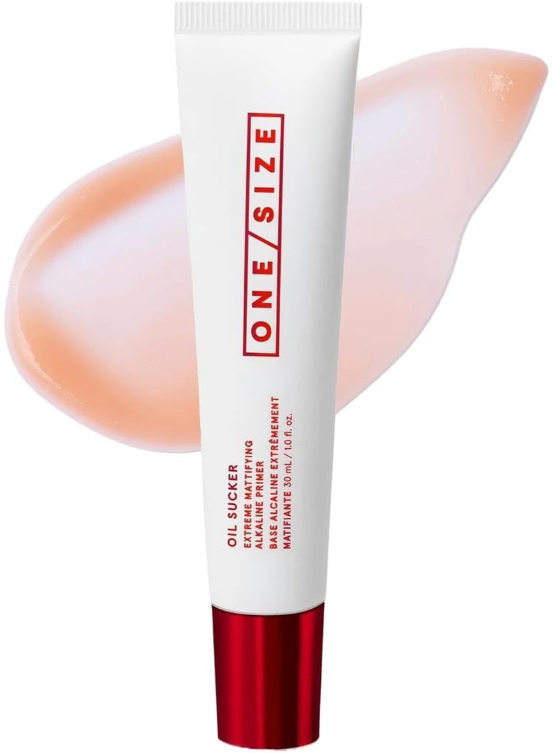 ONE SIZE Oil Sucker Extreme Mattifying Alkaline Primer – Long-Lasting Oil Control & Shine-Free Makeup Base (Original) - Image 2
