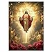 BBOLDIN Christian Jesus Inspirational Puzzle 1000 Pieces for Adults Religious Angel Rose Catholic Jigsaw Puzzle God Easter Flower Puzzles - Image 2