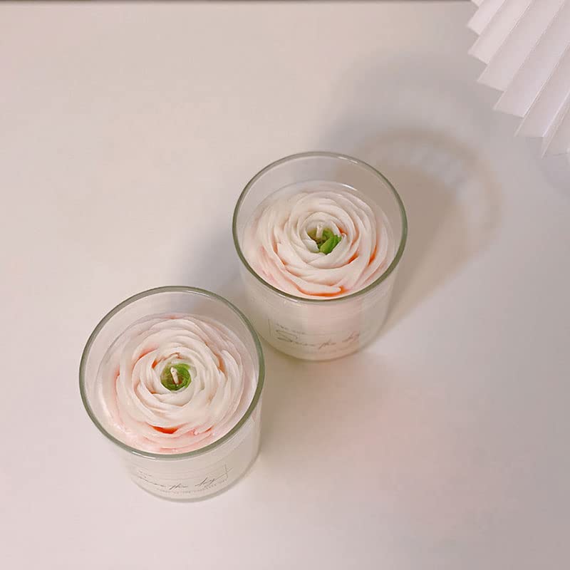 TOPYS Peony Flower Candle Mold, 3D Flower Handmade Soap Mould for Fondant Handmade Soap Lotion Bar Wax Casting Crayon Cake Ice Cream Clay Cake Decorating(2.4in) (TOPYS-20220901) - Image 4