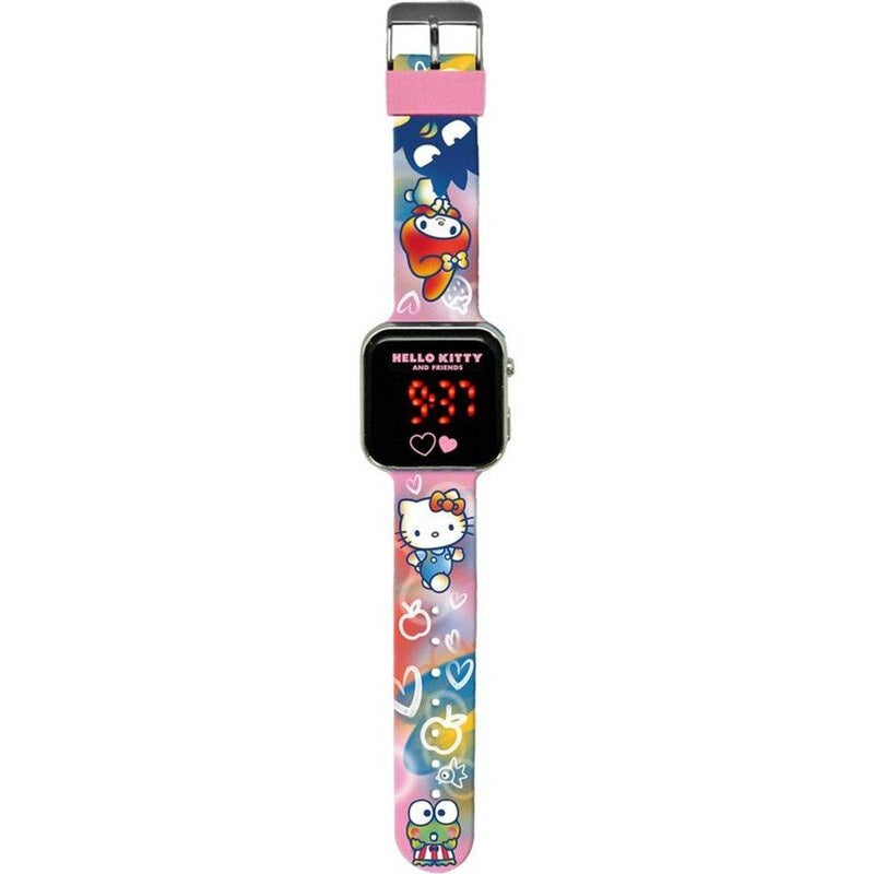 Hello Kitty Sanrio Hello Kitty and Friends Hello Kitty LED Digital Watch (Pink) - Image 2