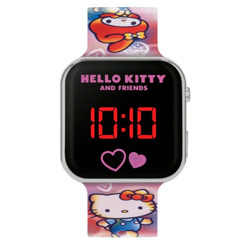 Hello Kitty Sanrio Hello Kitty and Friends Hello Kitty LED Digital Watch (Pink) - Image 3
