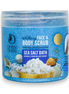 DHIN DHIN Dhiin Dhiin Whitening Sea Salt Bath Face & Body Scrub 500ml  - Image 1