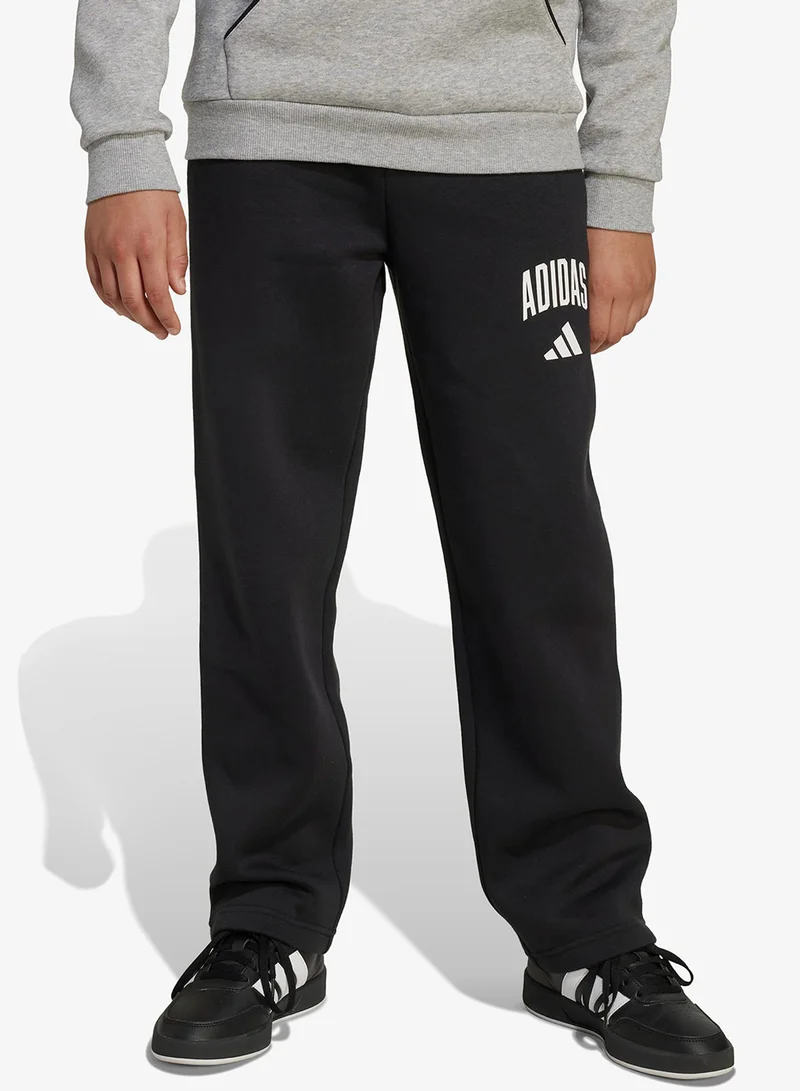 Adidas Youth Essentials Typography Trak Pants