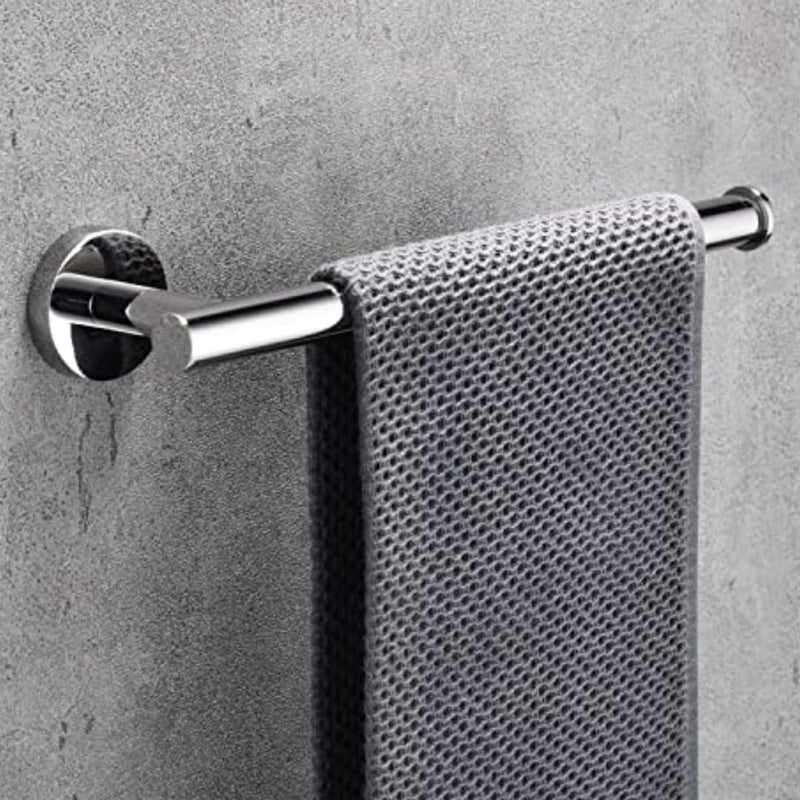 LUXIUR Towel Hanger for Wash Basin, Bathroom and Kitchen Sink Stand, 304 Grade Stainless Steel Towel Ring, Napkin Holder, Chrome Finish - Image 1