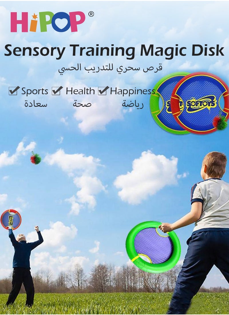 HIPOP Sensory Training Outdoor Sports Game Set,Multi-Person Interactive Throwing And Catching,Kids Educational Interactive Sports Toys  - Image 2