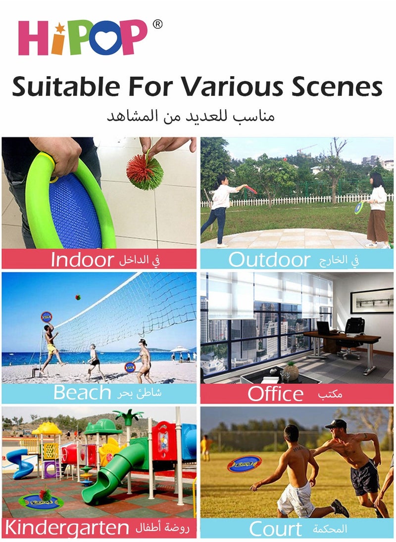 HIPOP Sensory Training Outdoor Sports Game Set,Multi-Person Interactive Throwing And Catching,Kids Educational Interactive Sports Toys  - Image 3
