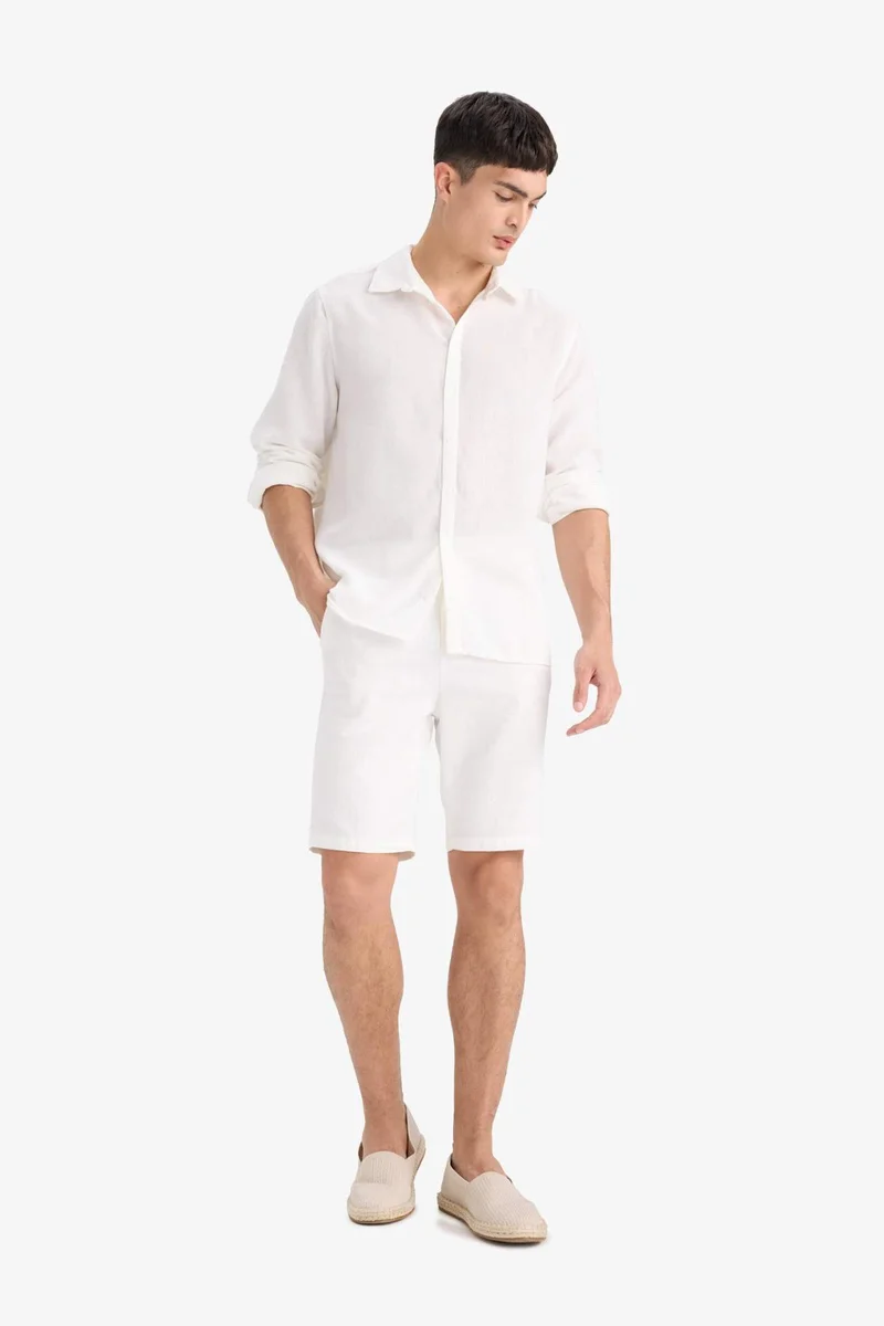 DeFacto Cotton Bermuda Shorts