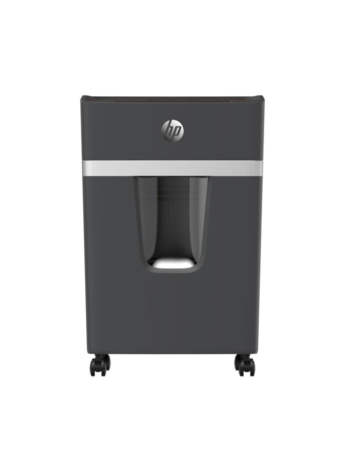 HP Pro Shredder 15CC Office Paper Shredder Machine, P-4 Security, Cross Cut, 15 Sheets, 20L Bin - 2811 Black - Image 2