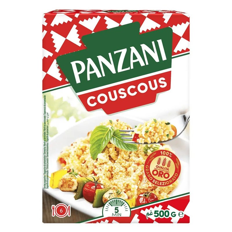 Panzani Premium Couscous Made From Semolina- 500gms