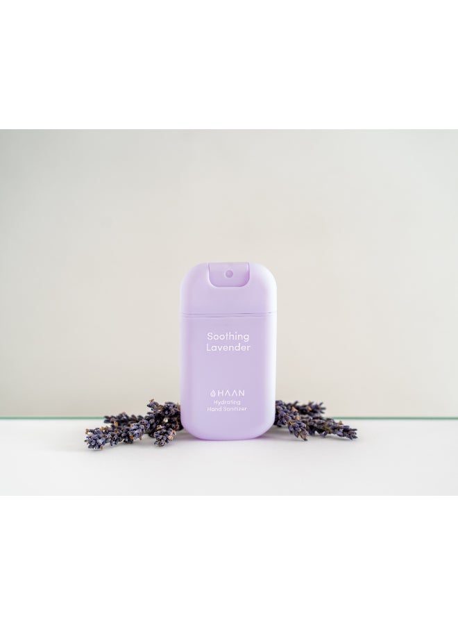Haan Soothing Lavender Hand Sanitizer - Cleanses Hands & Features a Calming Lavender Scent, Great for Use Before Bed or to Reduce Stress (30 ml) - Image 5