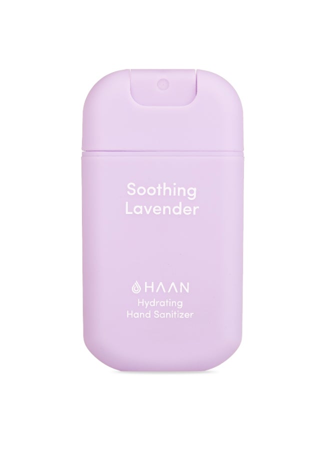 Haan Soothing Lavender Hand Sanitizer - Cleanses Hands & Features a Calming Lavender Scent, Great for Use Before Bed or to Reduce Stress (30 ml) - Image 1