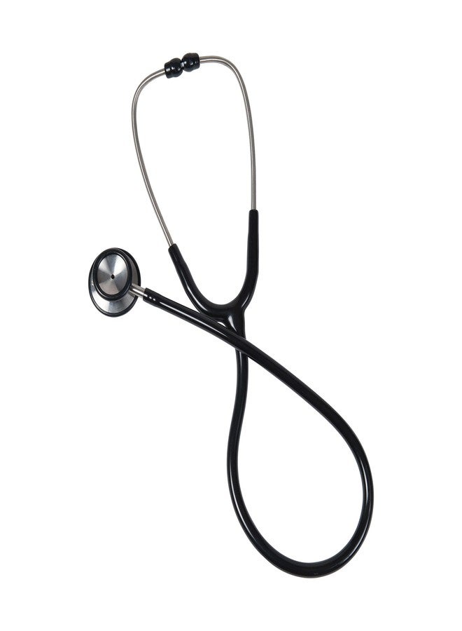 MABIS Stethoscope, Adult with Infant Bell, Diaphragm, Stainless Steel Chest piece, Dual Binaural and 22 Inch Tubing with 2 Extra sets of Ear tips, Black - Image 5