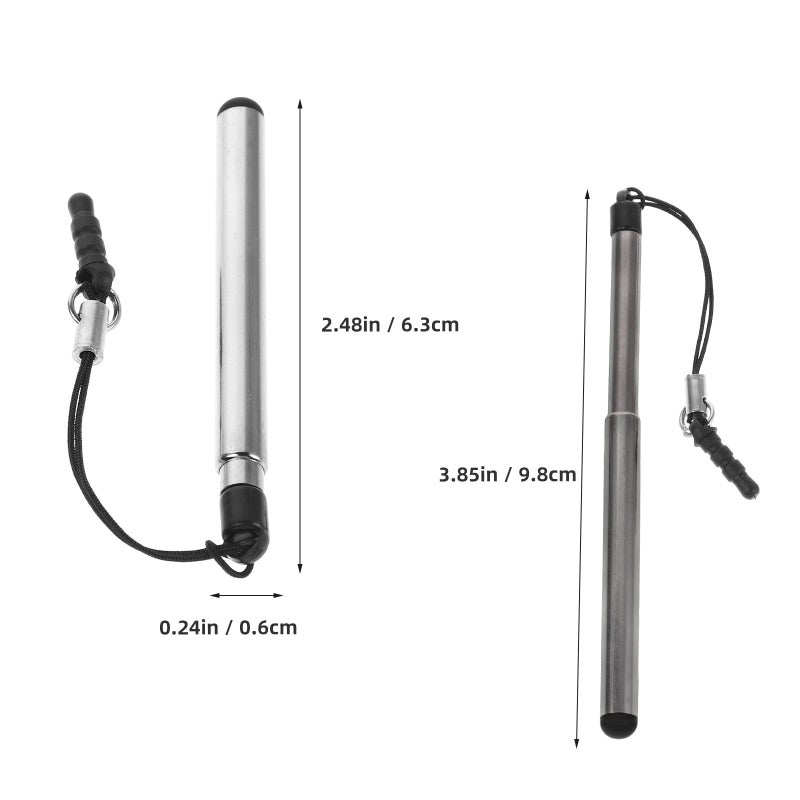 Thin Telescopic Capacitive Stylus Pen High Sensitivity Portable for Phone Tablet - Image 3
