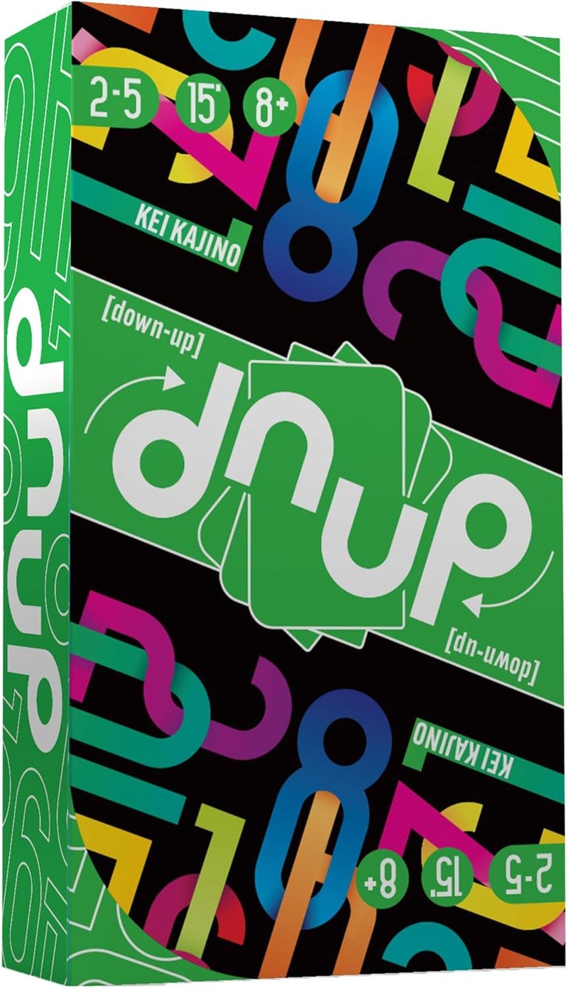 Asmodee dnup Card Game - Fast-Paced Hand Management & Combo Strategy Game, Quick to Learn, Easy to Play, and Full of Twists, Family Fun for Kids & Adults, Ages 8+, 2-5 Players, 15 Minute Playtime - Image 1