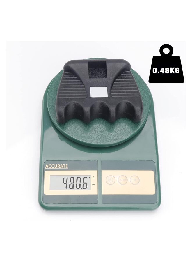 Cue Rest Cue Stick Holder, Portable Weighted Billiard Cue Rack with Chalk Holder, Pool Cue Holder (3 Holes) - Image 3