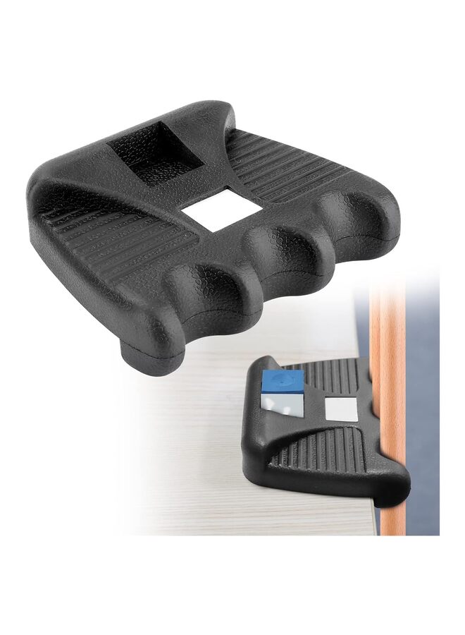 Cue Rest Cue Stick Holder, Portable Weighted Billiard Cue Rack with Chalk Holder, Pool Cue Holder (3 Holes) - Image 1