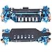 RCLIONS Aluminum Alloy Carbon Fiber Chassis RC Touring Car Body Frame Kit with for Tamiya TT02 110 RC Drift Car Upgrades Parts - Image 4