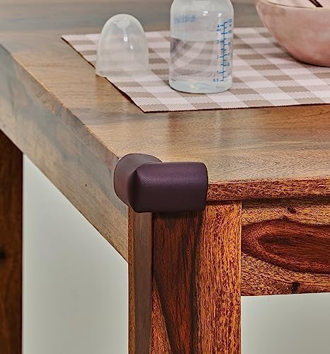 Supples Amazon Brand - Supples Baby Proofing Pre-Taped Corner Guards | Brown | Pack of 20 | Babyproof Foam Protectors for Sharp Corners | Non-Toxic, BPA Free | Tested As Per is 9873 Standards - Image 5