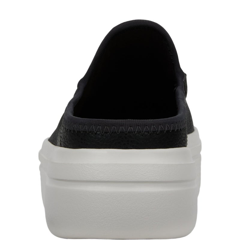 HEYDUDE Austin Lift Leather Black Size 11 | Women's Shoes | Women Slip-on Loafers | Comfortable & Light-Weight - Image 5