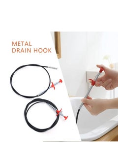 BAIG Toilet drain cleaner sticks clog remover cleaning tools 160cm spring pipe dredging tools for kitchen sink  - Image 3