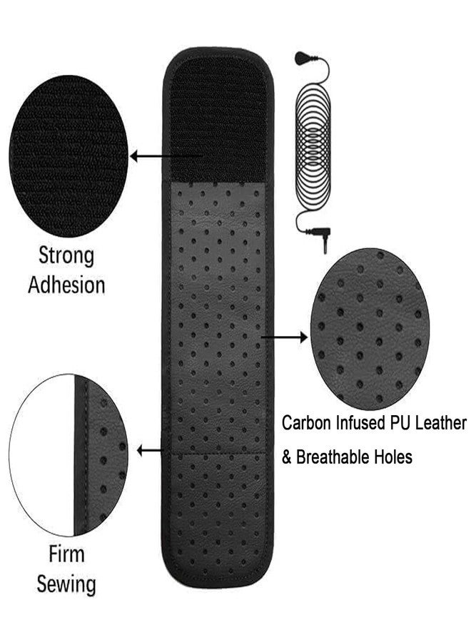 EMIKITS Grounding Wrist Strap,Black Grounding Wristband Improves Sleep Reduces Pain and Inflammation,Increases Energy Grounding Bracelet 12.5"x3.3" - Image 3