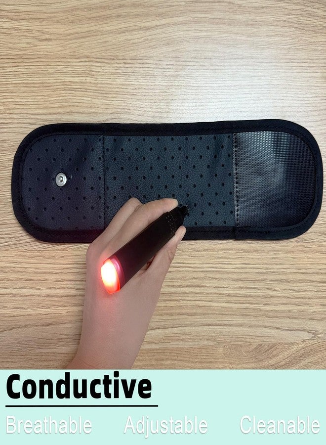 EMIKITS Grounding Wrist Strap,Black Grounding Wristband Improves Sleep Reduces Pain and Inflammation,Increases Energy Grounding Bracelet 12.5"x3.3" - Image 4