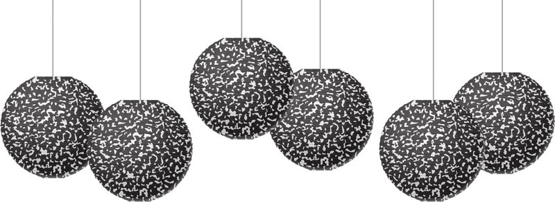 Teacher Created Resources Composition 8 Hanging Paper Lanterns TCR77246 - Image 2